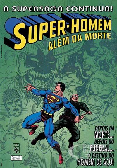 Capa de Super-Homem: Além da Morte
